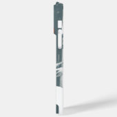 Grunge Bitcoin hot air balloon Blockchain design Case-Mate iPhoneケース (裏面 / 左)