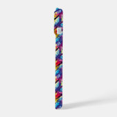 Grunge Colors 17 iPhone 15ケース (左側面)