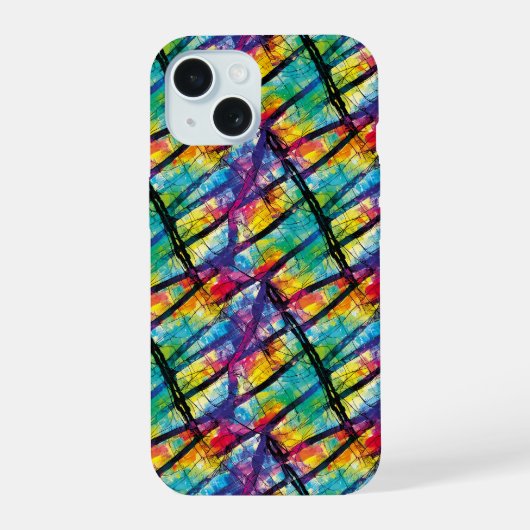 Grunge Colors 17 iPhone 15ケース (裏面)