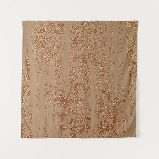 Grunge design. Copper glossy background. Metallic タペストリー (正面)