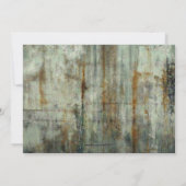 Grunge Football Super Player Party 招待状 (裏面)