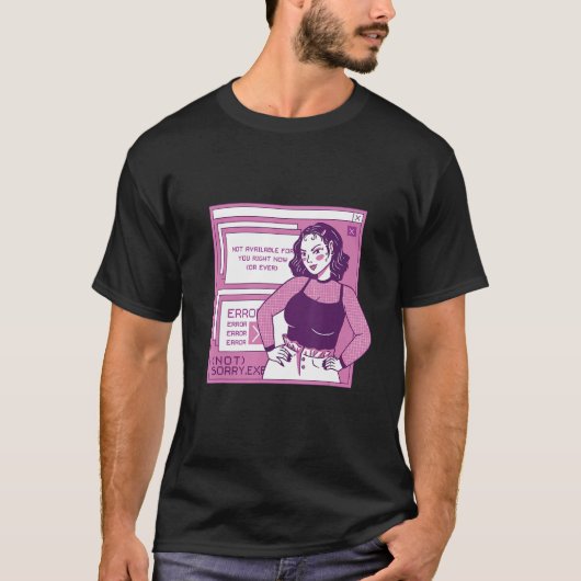 Grunge Girl Aesthetic Feminist Tシャツ (正面)