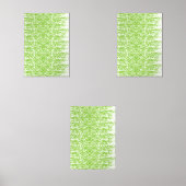 Grunge Lime Green Pattern - Summer Abstract Decor (正面)