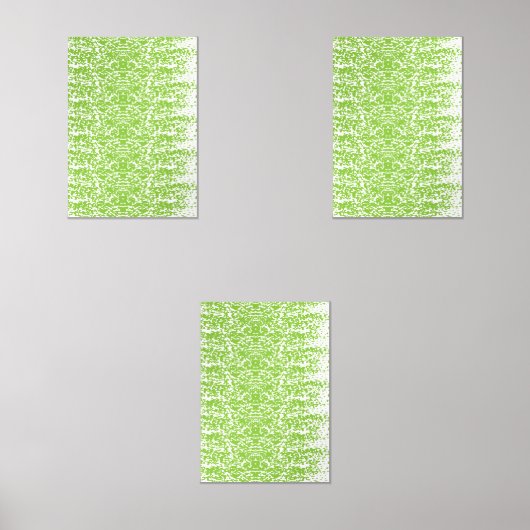 Grunge Lime Green Pattern - Summer Abstract Decor (正面)