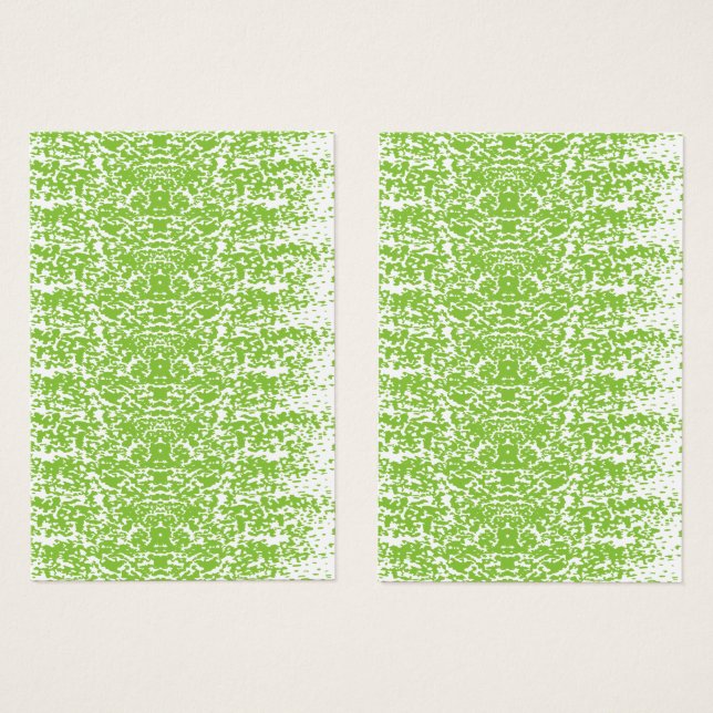 Grunge Lime Green Pattern - Summer Abstract Decor (正面&裏面)