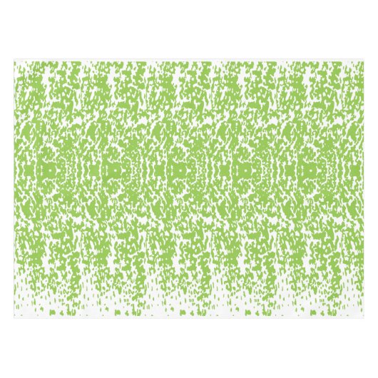 Grunge Lime Green Pattern - Summer Abstract Decor テーブルクロス (正面(横))