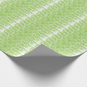 Grunge Lime Green Pattern - Summer Abstract Decor ラッピングペーパー (角)