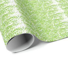 Grunge Lime Green Pattern - Summer Abstract Decor ラッピングペーパー