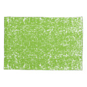 Grunge Lime Green Pattern - Summer Abstract Decor 枕カバー (裏面)