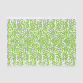 Grunge Lime Green Pattern - Summer Abstract Decor 薄葉紙