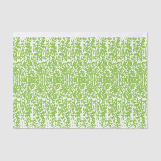 Grunge Lime Green Pattern - Summer Abstract Decor 薄葉紙 (正面)