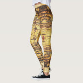 Grunge Love - Power Yoga Leggings レギンス (左)