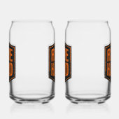 Grunge Motorcycle "Ride Hard" Shield ガラス缶 (左)