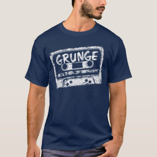 Grunge Music 90s Alternative Mitape Retro Band Con Tシャツ