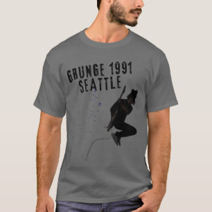 Grunge Seattle 1991ミュージックシーンラブシアトルヴィンタ Tシャツ