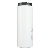 Grunge Style I Love My Girlfriend Heart Design タンブラー (裏面)