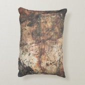 Grunge texture grunge texture wall アクセントクッション (裏面(縦))