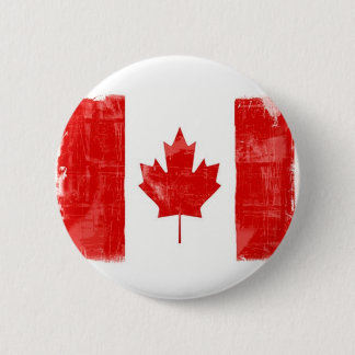 GrungeCanadianFlag lg 缶バッジ
