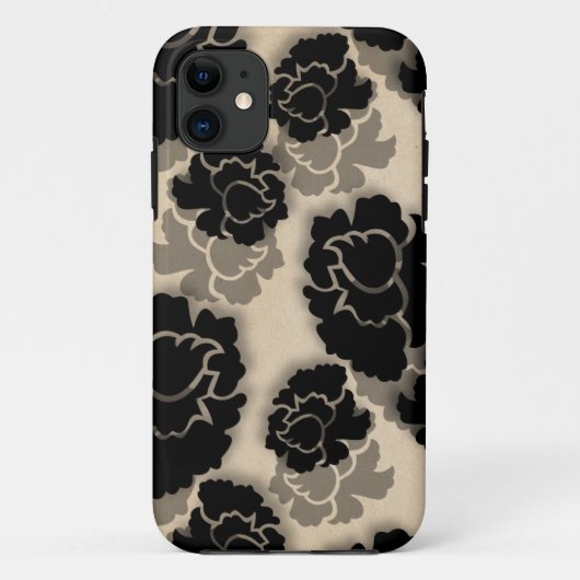 grungyフローラデカデンスBT iPhone 5ケース、アイボリー Case-Mate iPhoneケース (裏面)