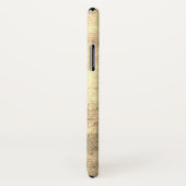 Grungy金ゴールドテクスチャ Case-Mate iPhoneケース (裏面/右)