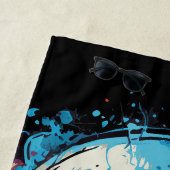 Gruseliger Totenkopf ビーチタオル (インサイチュ)