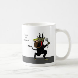 GrussのvomのKrampus (Krampusからの挨拶)のマグ コーヒーマグカップ