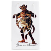 Grussのvom (挨拶からの) Krampus スモールペーパーバッグ (裏面)