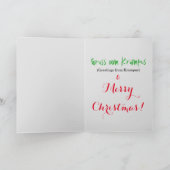 Grussのvom Krampus シーズンカード (内部)