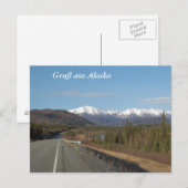 Gruß aus Alaska ポストカード (正面/裏面)