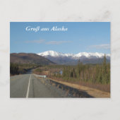 Gruß aus Alaska ポストカード (正面)