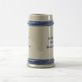 Gruss vomオクトーバーフェスト、飲酒中に作業なし ビールジョッキ (中央)