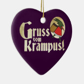 Gruss Vom Krampus セラミックオーナメント (右)