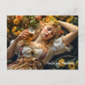 Grüße aus München! Bierzeltstimmung ポストカード (正面)