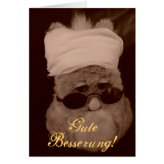 Grusskarte "Gute Besserung!"