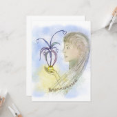 Grusskarte "Herzenswunsch" カード (正面/裏面インサイチュ)