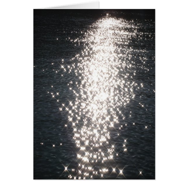 Grusskarte kleine Lichtsternchen (正面)