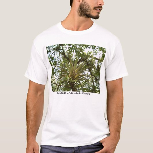 Grutas deのlaエストレラの外のBromeliad Tシャツ (正面)