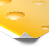 Gruyere Cheese Poster ポスター (角)