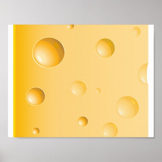 Gruyere Cheese Poster ポスター (正面)