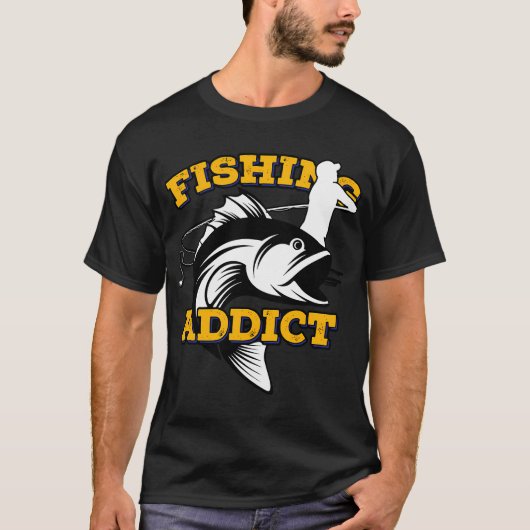 GRVによるオレンジのフックベイトの描画 Tシャツ (正面)