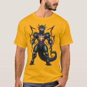 Gry Tech Dragon:あなたのサイバネティックなエッジ。 Tシャツ (正面)