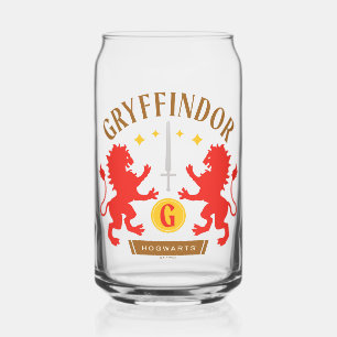 GRYFFINDOR™ハウスダブルライオンソードグラフィック ガラス缶