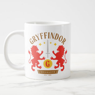 GRYFFINDOR™ハウスダブルライオンソードグラフィック ジャンボコーヒーマグカップ