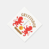 GRYFFINDOR™ハウスダブルライオンソードグラフィック スタンダードカクテルナプキン (角)