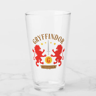 GRYFFINDOR™ハウスダブルライオンソードグラフィック タンブラーグラス