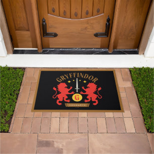 GRYFFINDOR™ハウスダブルライオンソードグラフィック ドアマット