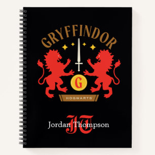 GRYFFINDOR™ハウスダブルライオンソードグラフィック ノートブック