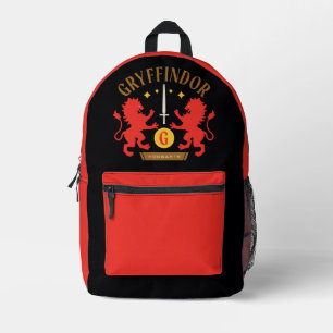 GRYFFINDOR™ハウスダブルライオンソードグラフィック プリントバックパック
