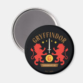 GRYFFINDOR™ハウスダブルライオンソードグラフィック マグネット (正面/裏面)