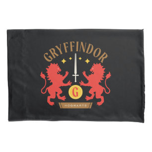 GRYFFINDOR™ハウスダブルライオンソードグラフィック 枕カバー
